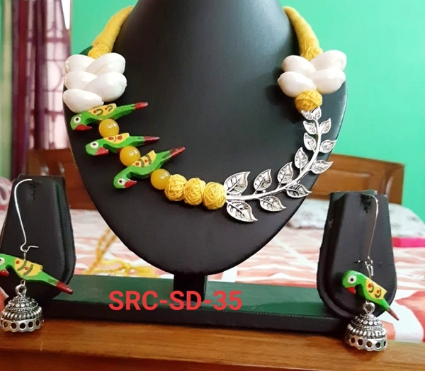 Rishmita Collection Pakhi Choker Set - Free Size 